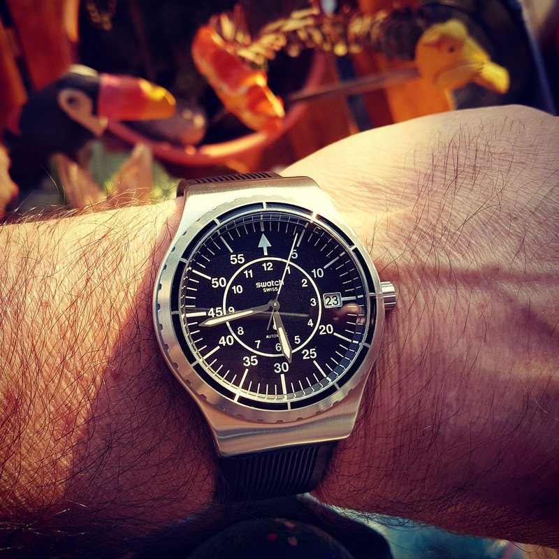 Swatch Sistem51 Irony Sistem Arrow (YIS403)  (1)