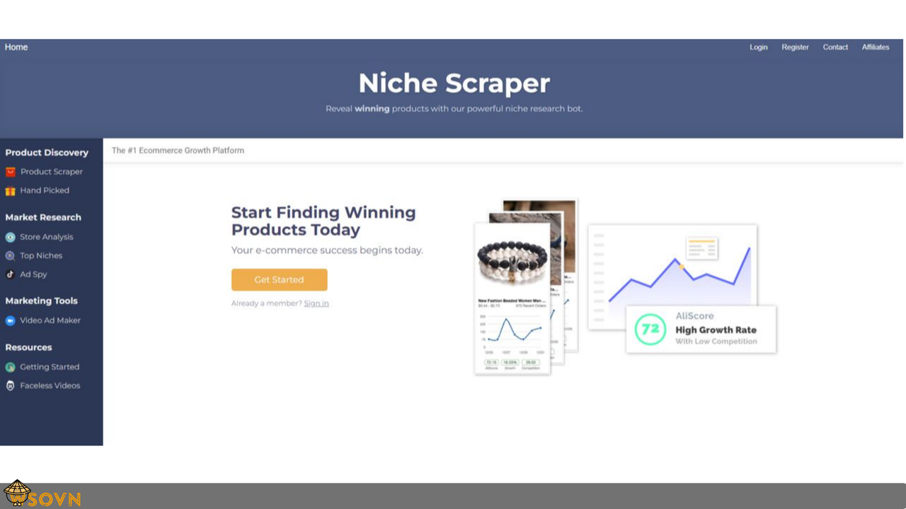 Niche Scraper-trang-chu