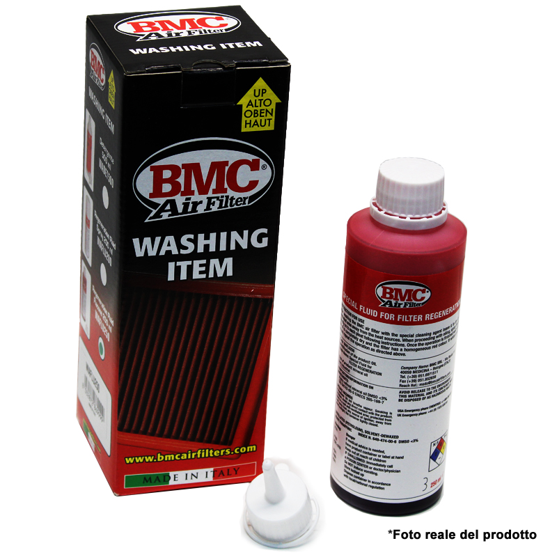 Olio per filtro aria sportivo BMC RACING liquido fluido rigenerazione  WAFLU250
