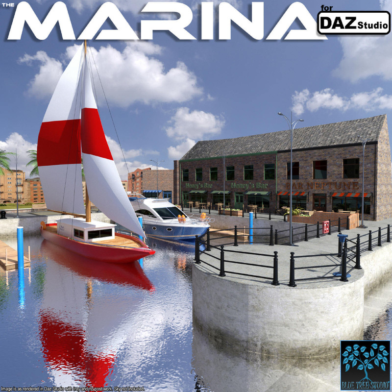 Marina for Daz Studio Marina for Daz Studio