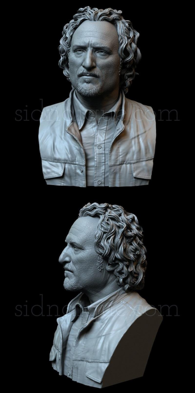 Tig Trager from Sons of Anarchy – 3D Print Model