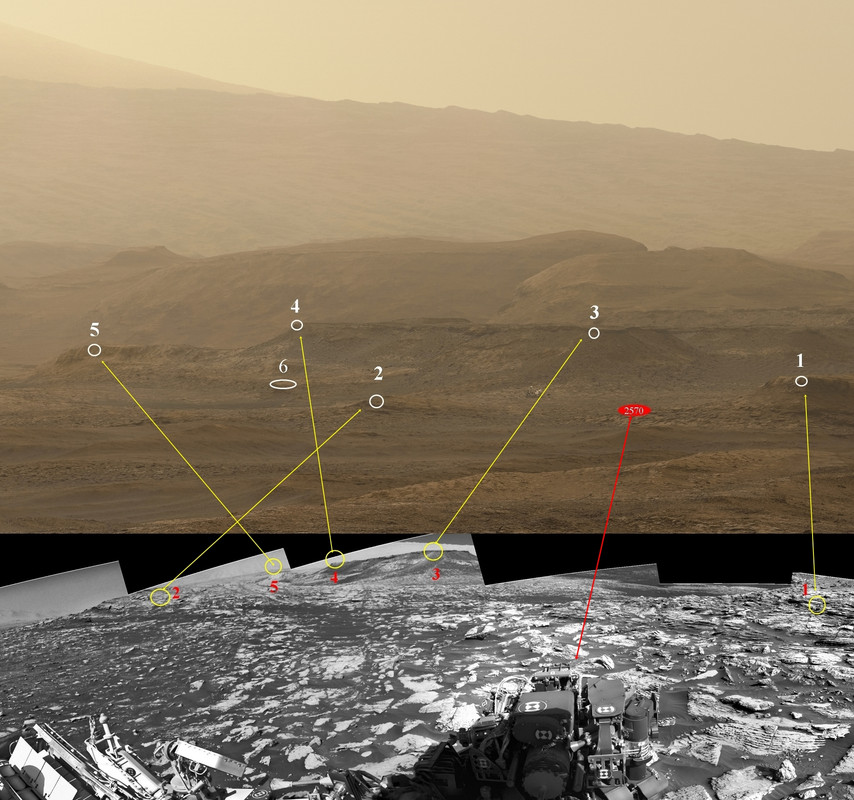 MARS: CURIOSITY u krateru  GALE Vol II. - Page 4 1-3