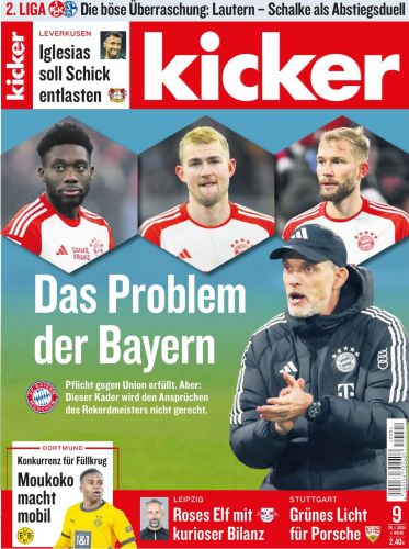 Kicker Sportmagazin No 09 vom 25  Januar 2024