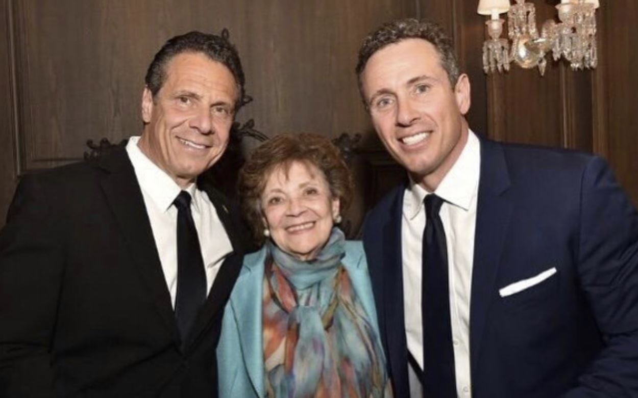 Andrew Cuomo and Crish Cuomo with their mother Matilda Cuomo