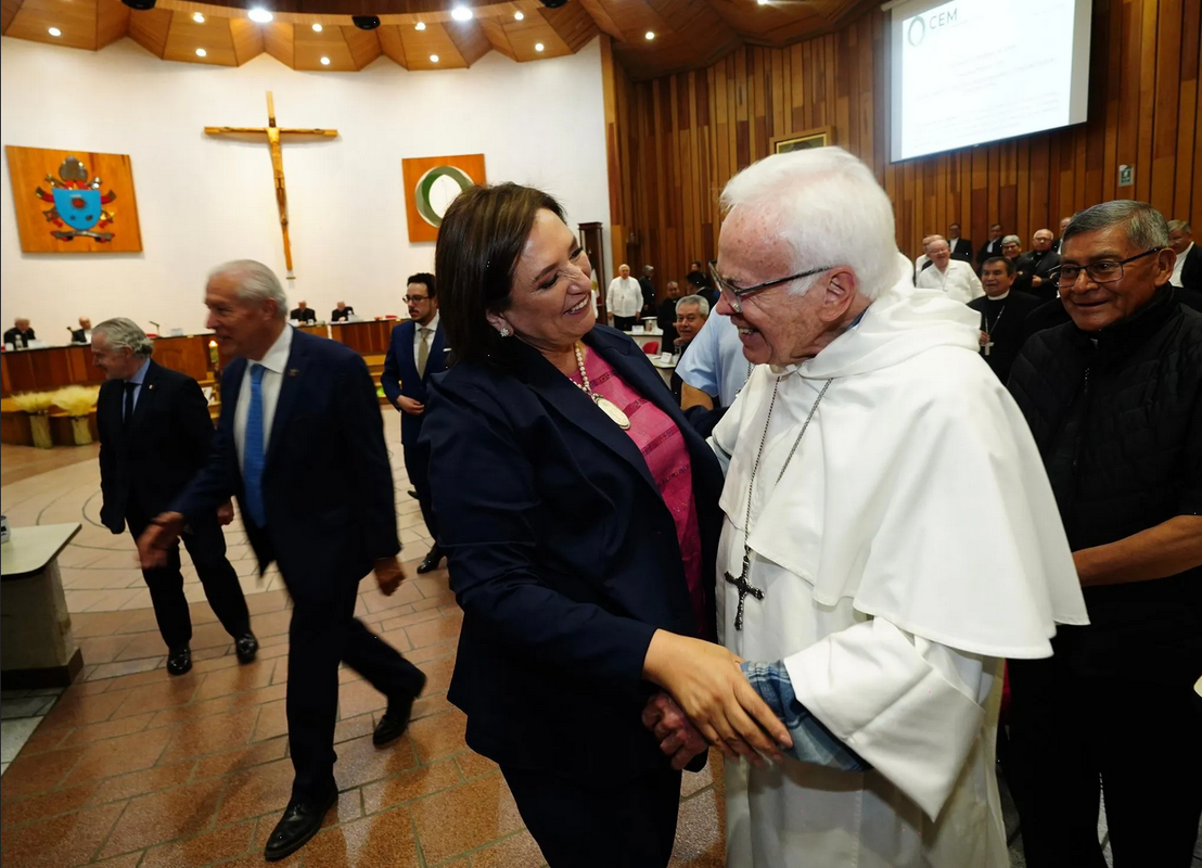 Xóchitl Gálvez lamenta que gobierno federal investigue a más de 60 sacerdotes
