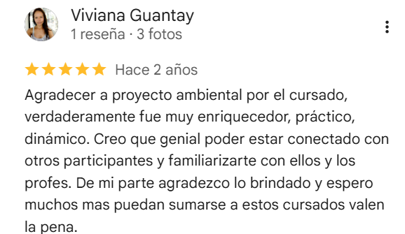 Opinión de estudiante 3