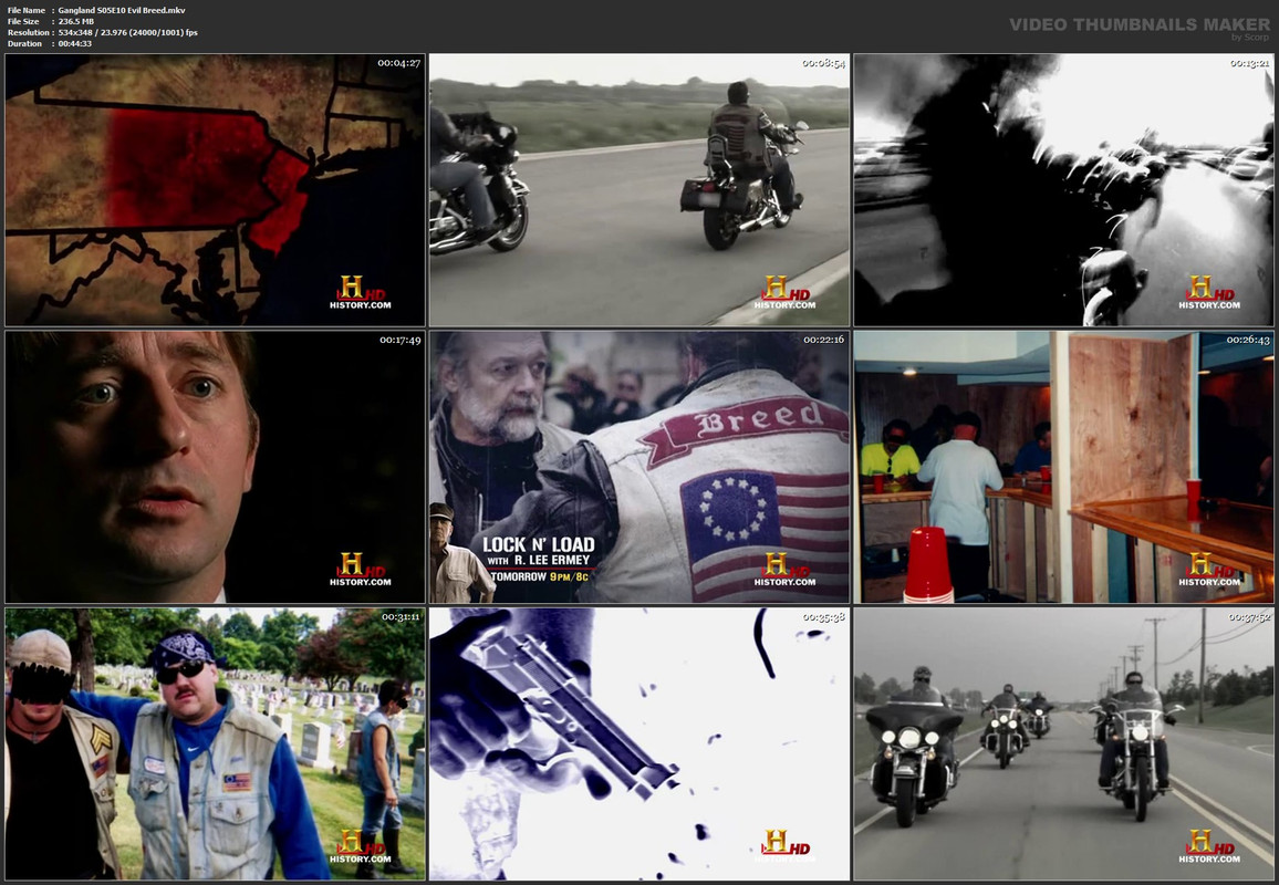 Gangland S05E10 Evil Breed.mkv