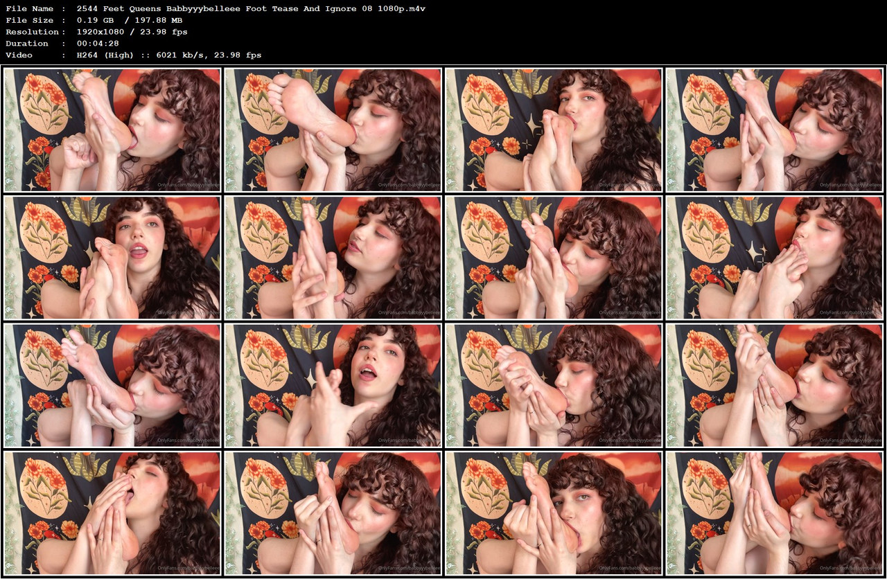2544 Feet Queens Babbyyybelleee Foot Tease And Ignore 08 1080p m4v