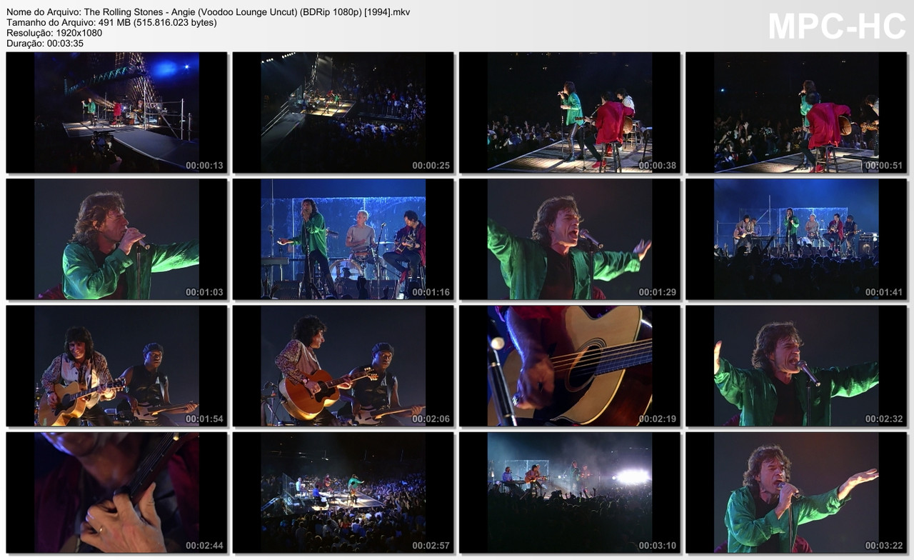 The Rolling Stones - Angie (Voodoo Lounge Uncut) (BDRip 1080p) [1994]