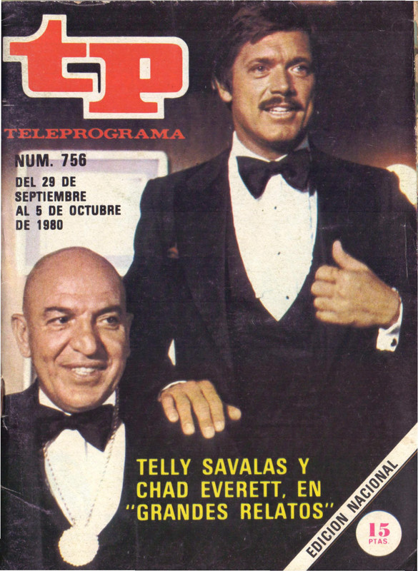 TELEPROGRAMA Nº 756 del 29 de septiembre al 5 de octubre de 1980