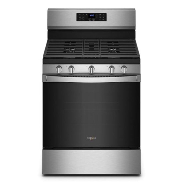 Estufa Whirlpool de 30 pulgadas en acero inoxidable con horno Air Fryer