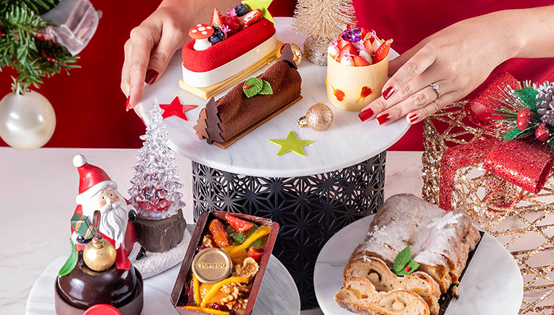 Joyful Festive Treats Tuxedo Espresso Bar
