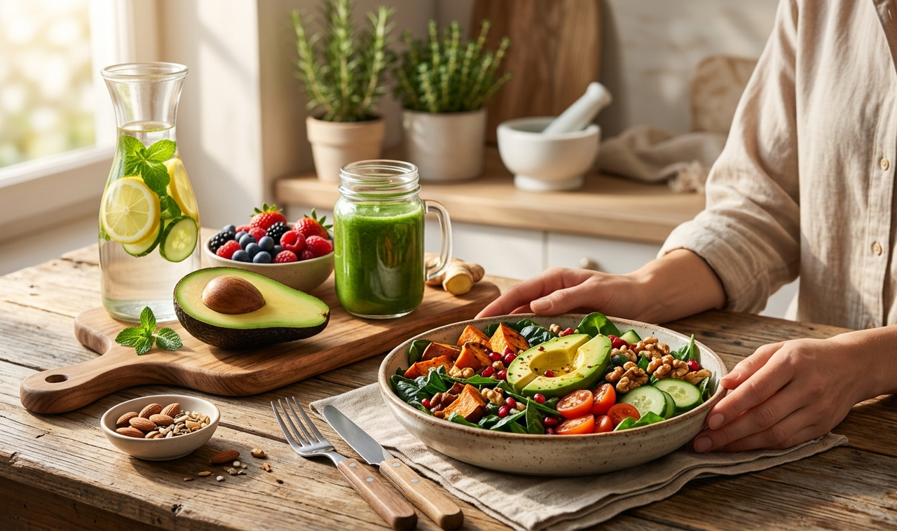 hábitos saludables y nutrición natural para cuidar la figura sin pasar hambre