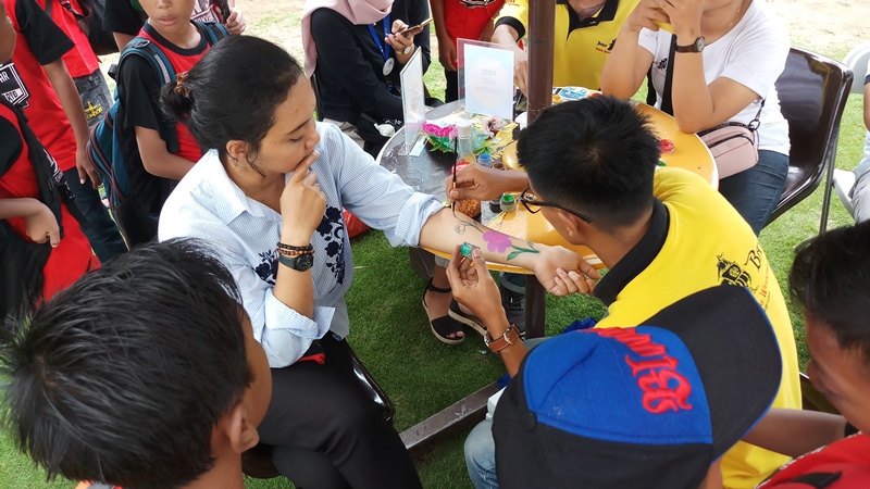 Face painting art
