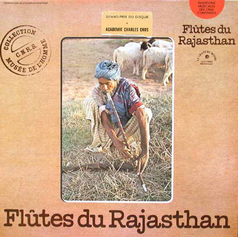 Portada - Flûtes du Rajasthan – Le Chant Du Monde