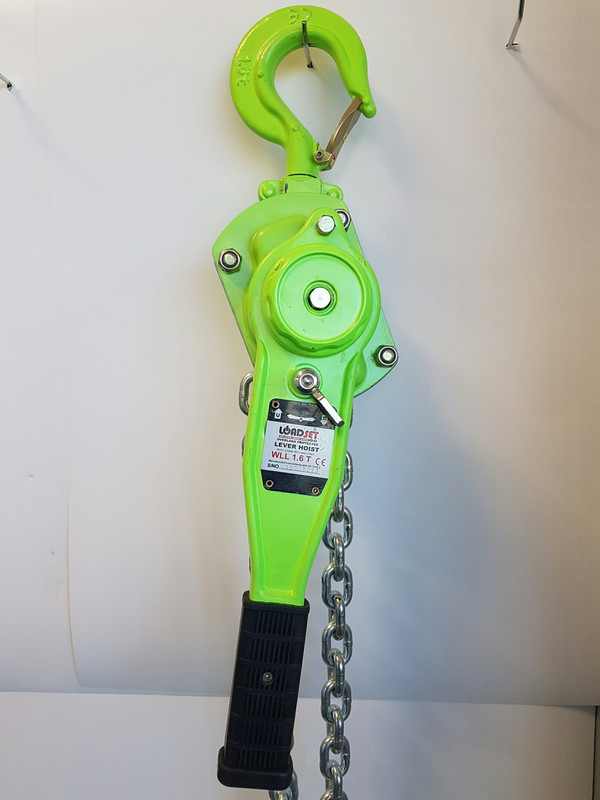 1.6T Loadset Lever hoist Comealong Lever Block AS1418.2 Compliant