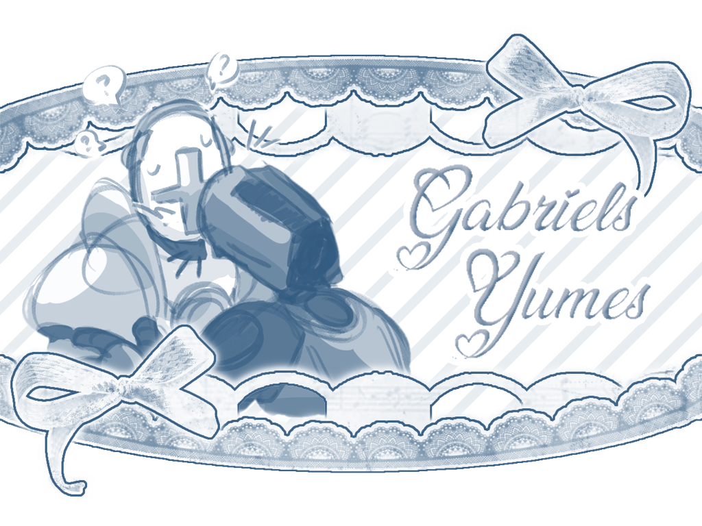 divider by @murahaul on tumblr. gabriel's yumes