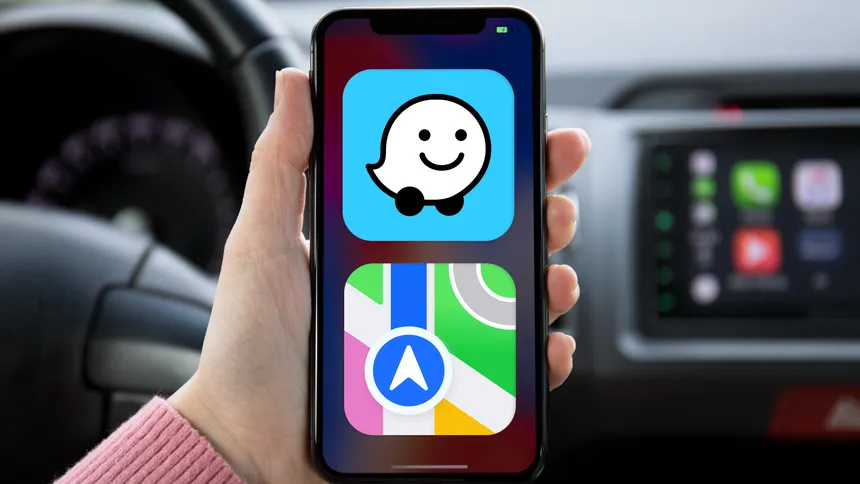 Waze Navigation & Live Traffic(Premium Unlocked) Cover Art