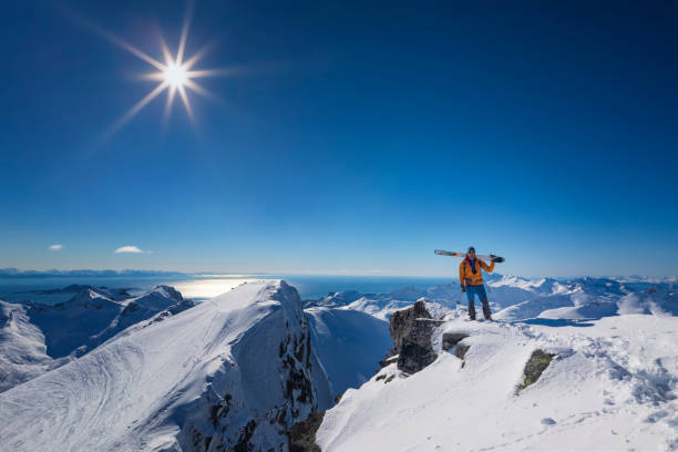 heli skiing