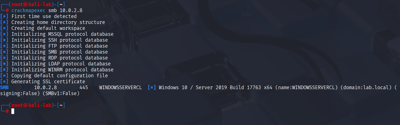 Step 1.1 Screenshot