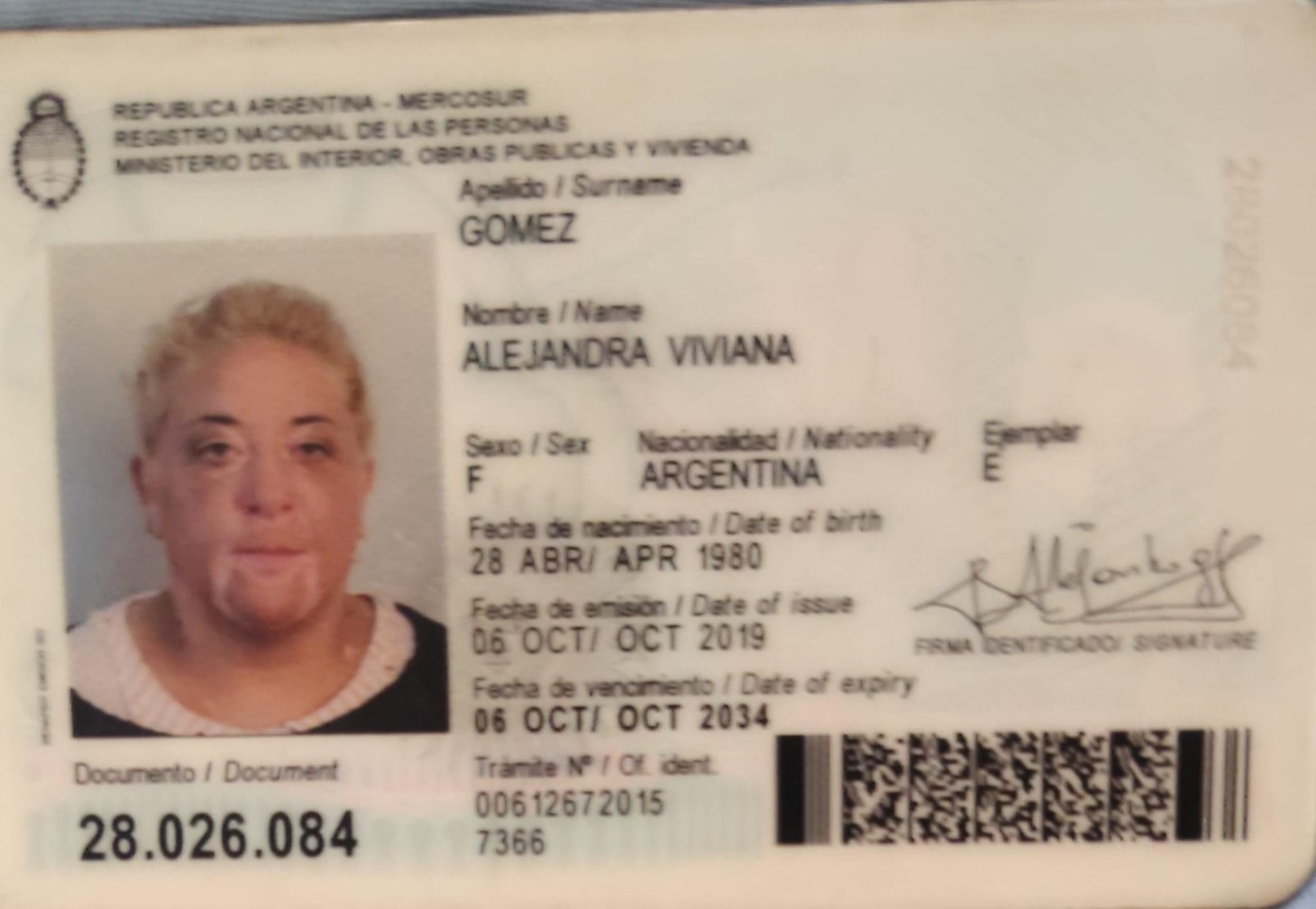 DNI frente