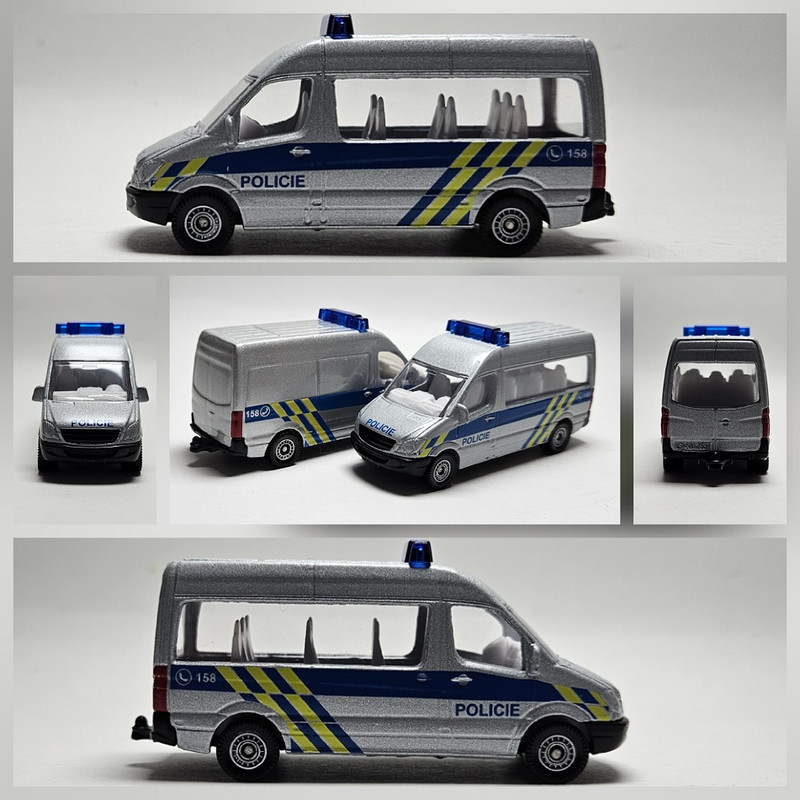 SIKU 0806 Mercedes Benz Sprinter politie (Czech)