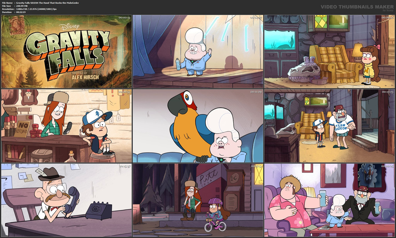 Gravity Falls S01E04 The Hand That Rocks the Mabel.mkv
