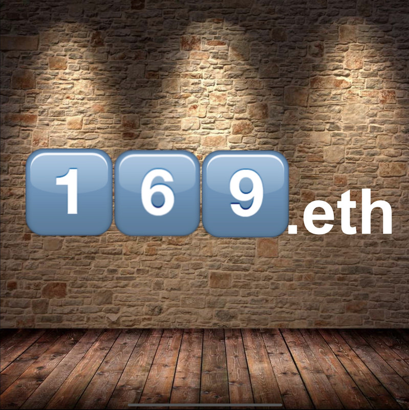 1⃣6⃣9⃣.eth Ethereum Name Service (ENS and .eth domain) PFP