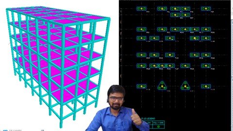 Learn Rcc Building Structural Design Using Staad And Rcdc