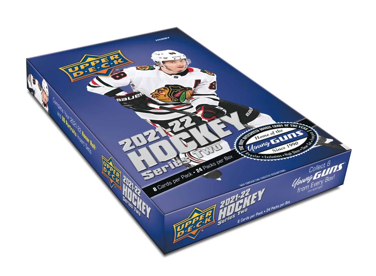 2021 22 Upper Deck Series 2 Hockey Hobby Box 2549x