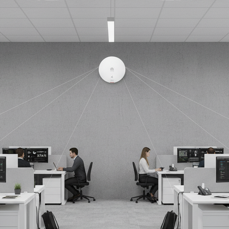 Access Point Huawei AP361 vista frontal