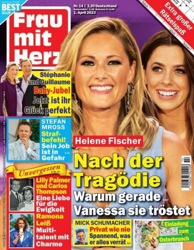 Cover: Frau mit Herz Magazin No 14 vom 01  April 2023