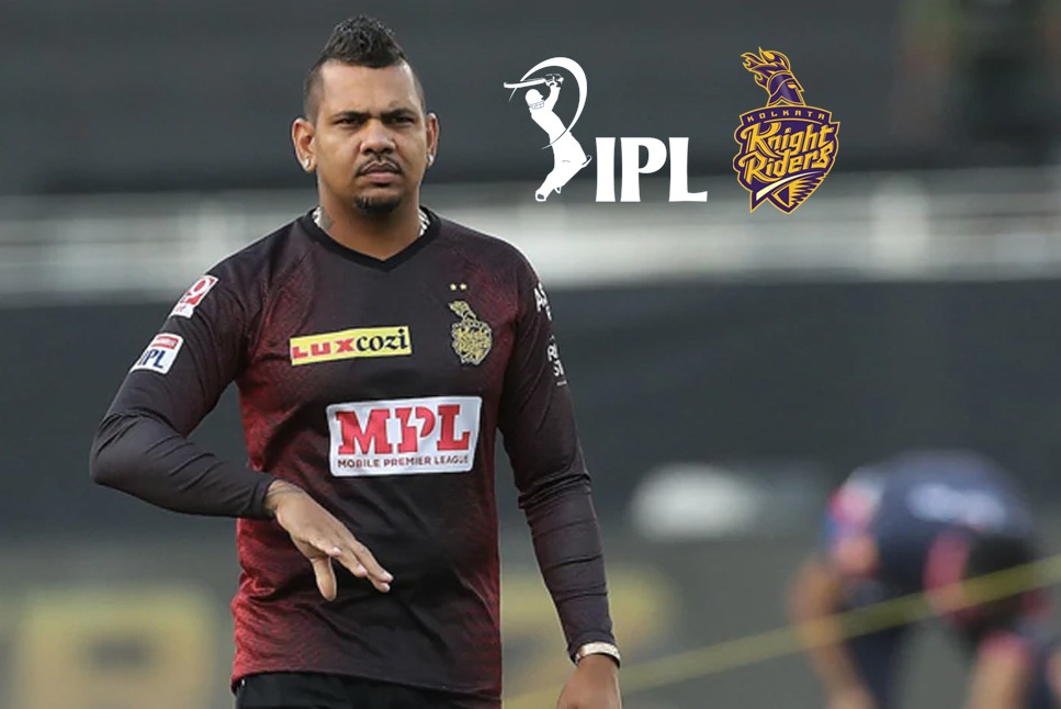 Sunil Narine playing for KKR in IPL