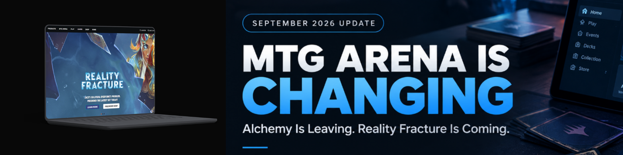 MTG Arena... Bye Bye Alchemy
