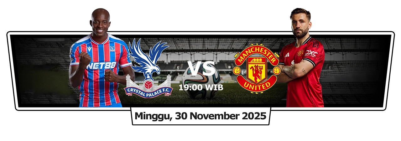 Playkami prediksi skor crystal palace vs manchester united 30 november