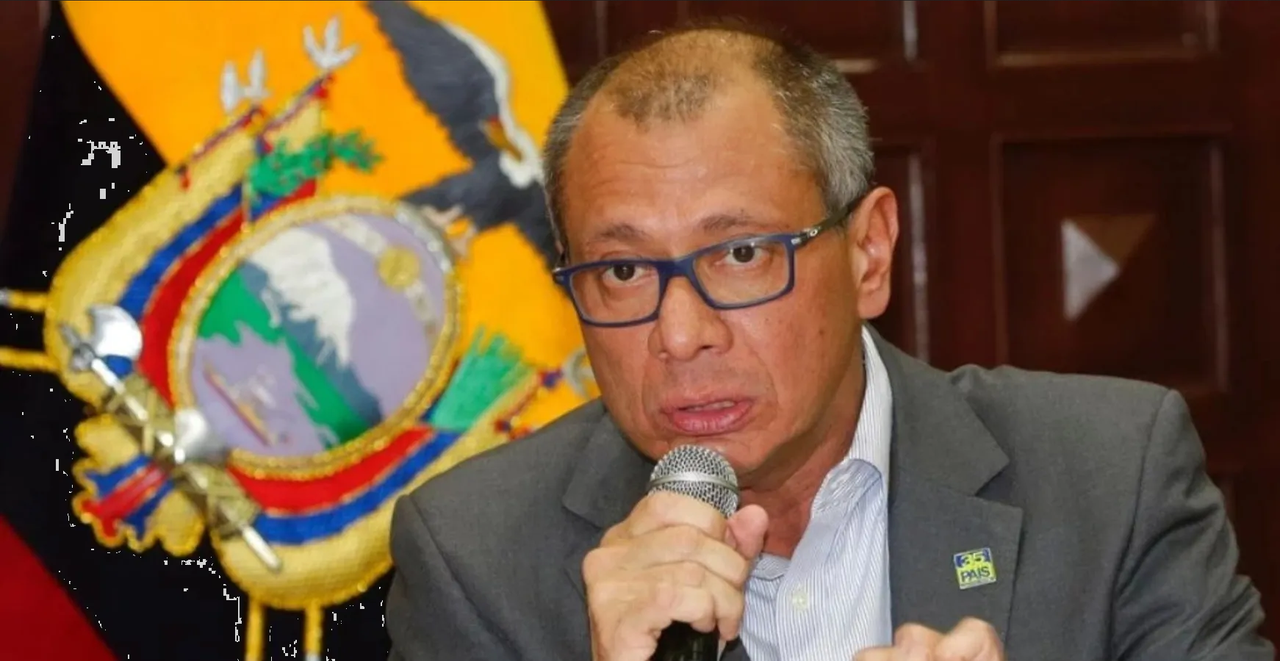 Jorge Glas, ex vicepresidente de Ecuador, busca refugio diplomático en México