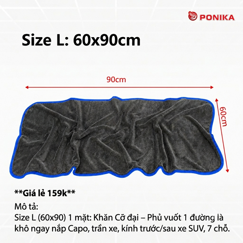 Size L: 60x90cm