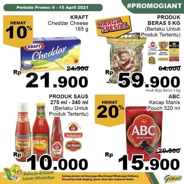 Katalog Promo Giant 9-15 April 2021 
