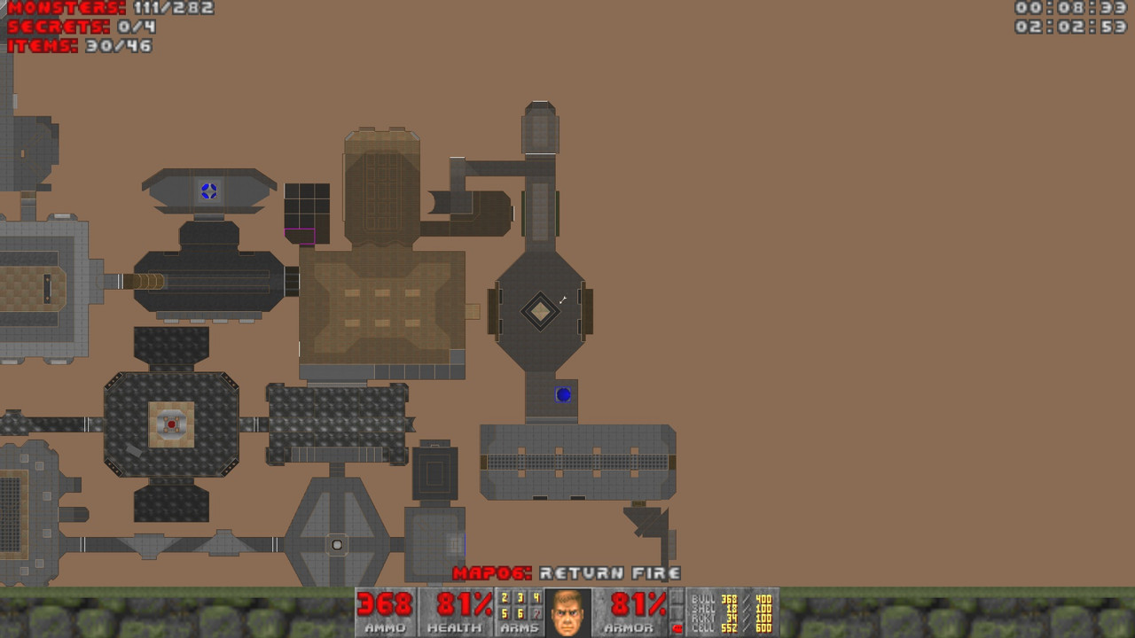 MAP06 - он же на автокарте