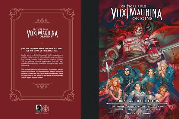 Critical Role - Vox Machina Origins Series I and II Library Edition (2020)