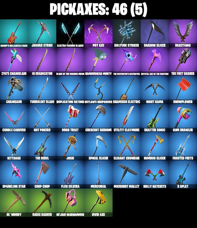 pickaxes comp
