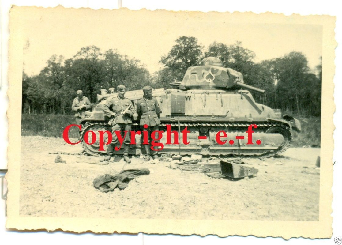 FOTO - PANZER - Französischer PANZER