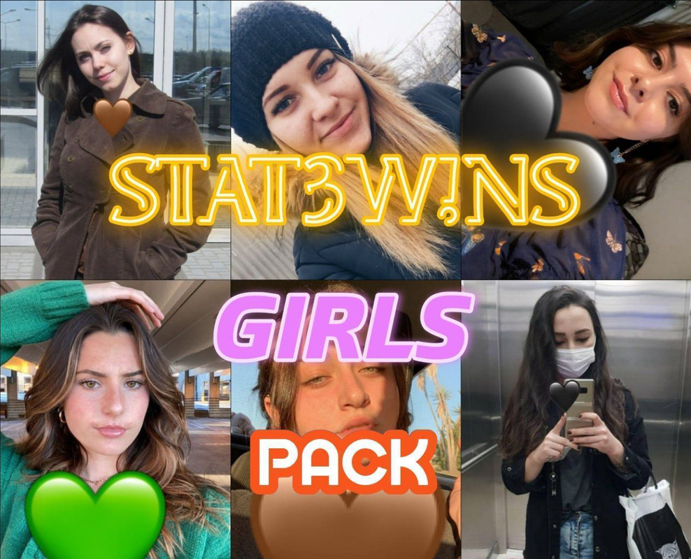 ❤‍🔥Mega Hot ❤‍🔥STATEWINS GIRLS PACK - [STW•307]❤‍🔥