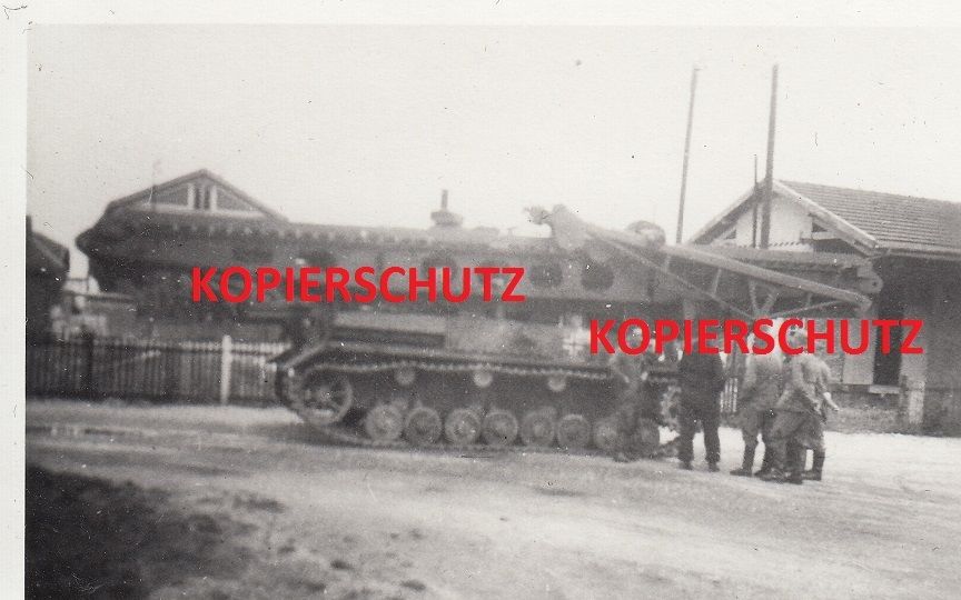 Foto Wehrmacht - Brückelegepanzer IV
