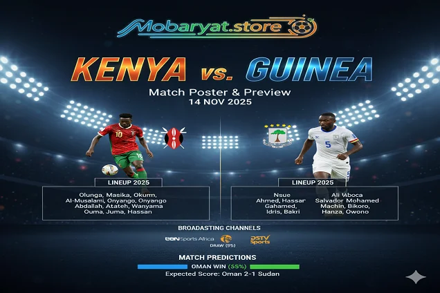 صورة تعبيرية بث مباشر كينيا ضد غينيا الاستوائية اليوم | مباراة ودية بدون تقطيع Kenya vs Equatorial Guinea