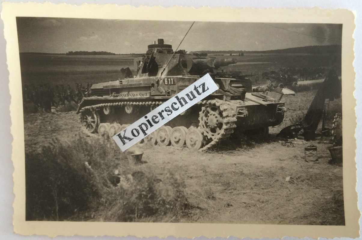 Foto Panzer IV Wehrmacht Ausführung D oder E Rus