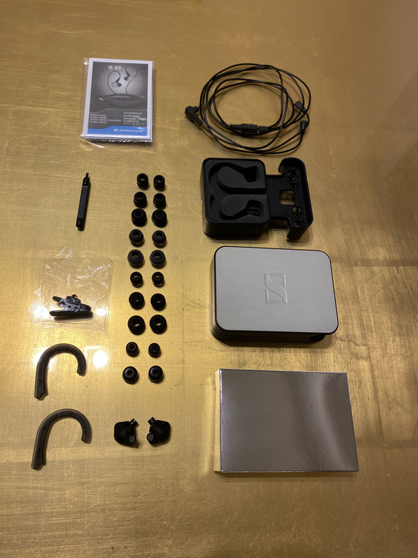 Sennheiser IE 80 set completo 1