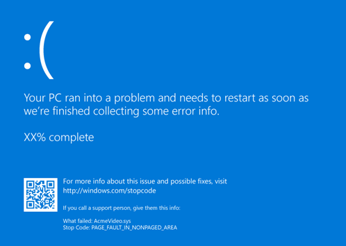 BSOD with STOP code