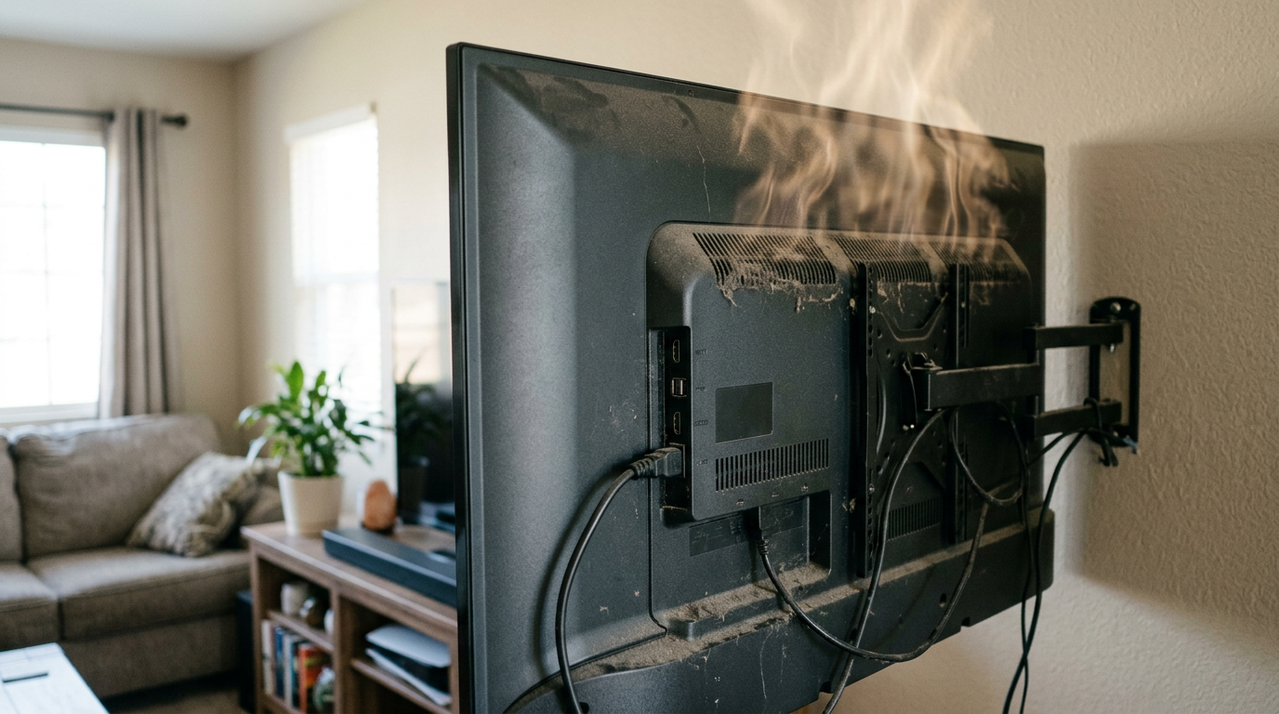 Телевизор перегревается и выключается в Саранске — причины и ремонт