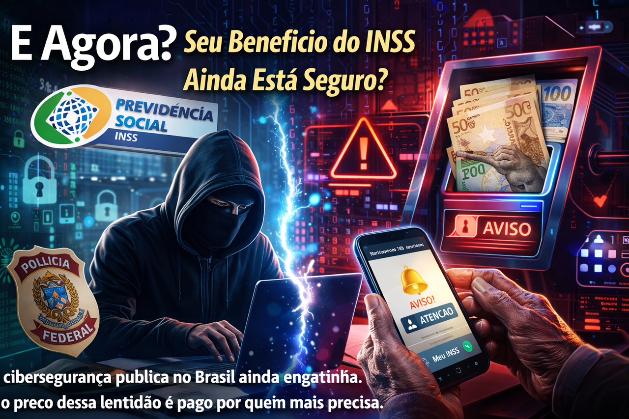 INSS Sob Ataque Hacker: Seus Benefícios Estão em Risco? A Previdência Brasileira Virou Alvo Fácil